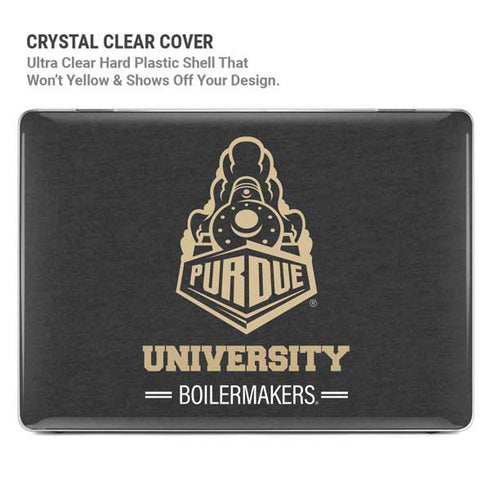 Purdue University Boilermakers Signature Logo MacBook Pro 14in (2021-24) Case plus Skin